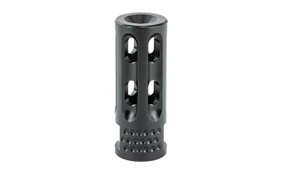 Mission First Tactical AR-15 5-Direction Muzzle Compensator, 223REM/556NATO, 416 Stainless Steel, Black Finish