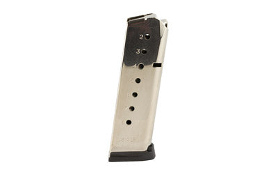Armscor 1911 Full/Mid Size Magazine, 45 ACP, 8-Round Capacity, Steel Body, Nickel Silver Finish