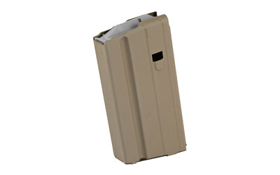 Ammunition Storage Components 15Rd 6.8 SPC FDE Stainless Steel AR Magazine