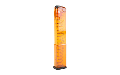Elite Tactical Systems 32Rd 9MM Orange Magazine Fits Glock 17/19/26 All Gens GLK-18G2OR