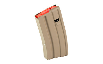 Global Ordnance 10Rd AR-15 Rifle Magazine, 5.56/223, 20Rd Housing, FDE Finish