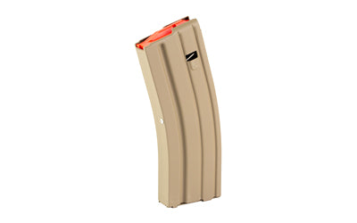 Global Ordnance 10Rd AR-15 Rifle Magazine, 5.56/223, 30Rd Housing, FDE Finish