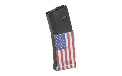 MFT EXDPM556D-AMFV AR-15 Magazine, 223 Rem/556 NATO, 30-Round, American Flag Design