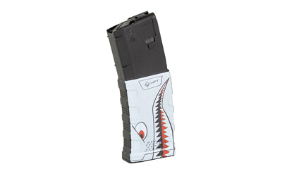 MFT EXDPM556D-C-AR10W AR-15 Magazine, 223 Rem/556 NATO, 30-Round, Shark Design