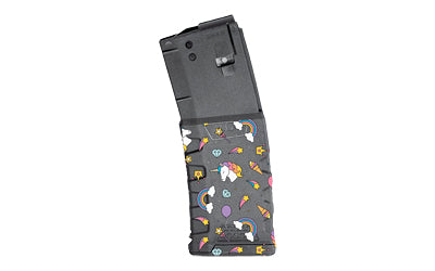Mission First Tactical AR-15 Magazine 30Rd 223 Rem/556NATO Rainbows and Unicorns Graphic EXDPM556D-RU