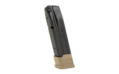 ProMag Industries P320 9mm 21-Round Blued Steel Handgun Magazine with FDE Endplate SIG-A20-FDE