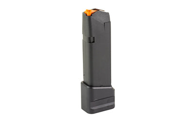 Shield Arms G19-ME-5INS-BLK Extended Magazine, 9mm, 20-Round, Fits Glock 19, Black Anodized Aluminum
