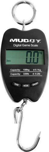 Muddy MGSD330 Digital Game Scale 330 lb Capacity Lbs Kilos Stones