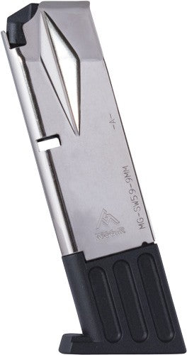 Mec-Gar Magazine for S&W 5900/915/910/659 9mm 10rd Nickel