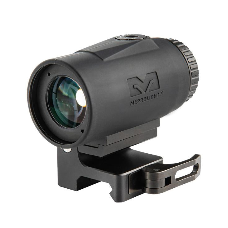 Meprolight MMX4 4x Micro Magnifier w/ Side Flip Adaptor for Red Dot Sights