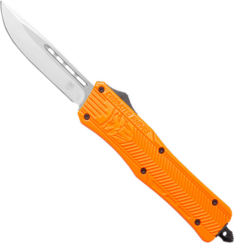 CobRaTec CTK1 Medium OTF Orange 3" Drop Point Blade Knife