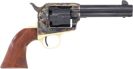 Cimarron Model P .44 Caliber Black Powder Revolver 4.75" Barrel CC/Blued Walnut 6 Shot