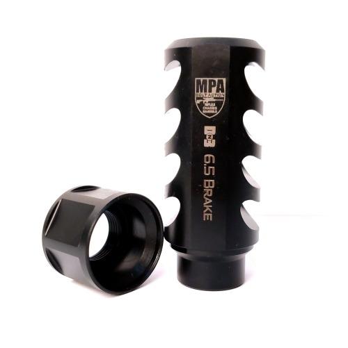 MPA Cowl Induction Muzzle Brake 6.5 Caliber 5/8-24 TPI