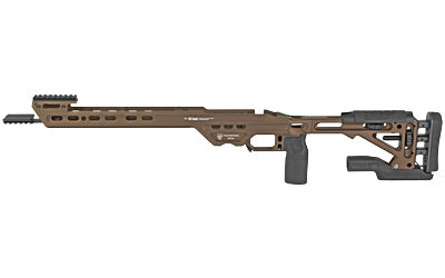 MasterPiece Arms MPA Competition Rifle Chassis, Rem 700 Short Action, Right Hand, Midnight Bronze