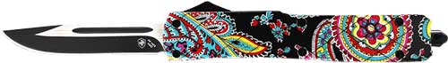 Templar Knife Slim Out-the-Front Quilt 3.1" Drop Point Black