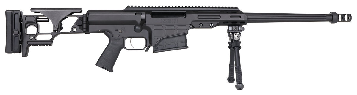 Barrett 19972 MRAD Covert 6.5 Creedmoor 10+1 17-inch Black Match-Grade Fluted Barrel, Black Cerakote Receiver w/Picatinny Rail, M-LOK Handguard, Side-Folding Stock w/Adjustable Comb