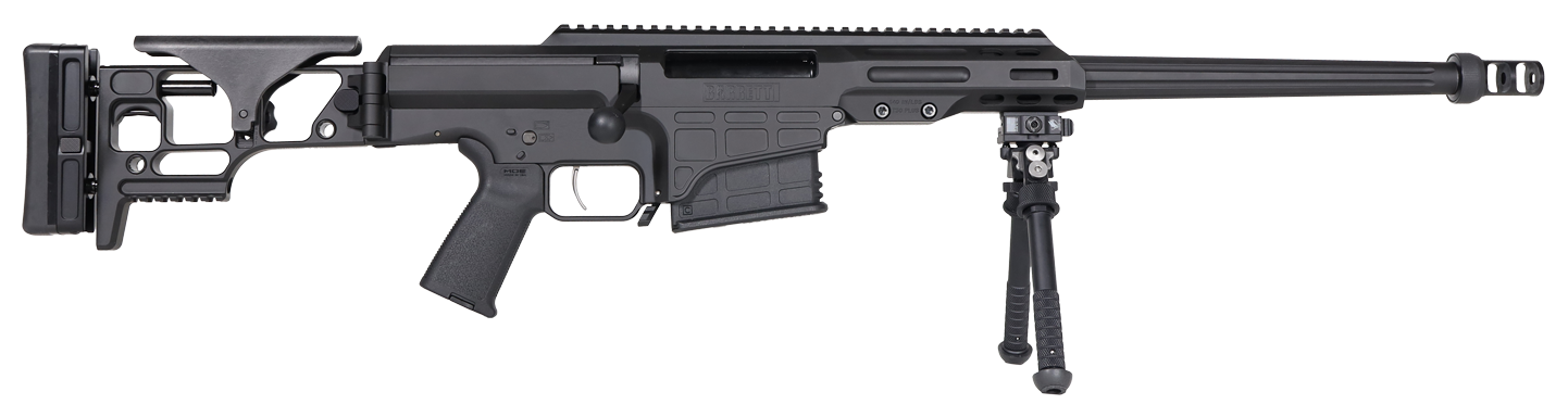 Barrett 19972 MRAD Covert 6.5 Creedmoor 10+1 17-inch Black Match-Grade Fluted Barrel, Black Cerakote Receiver w/Picatinny Rail, M-LOK Handguard, Side-Folding Stock w/Adjustable Comb
