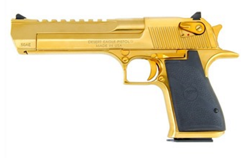 Magnum Research Desert Eagle Mark XIX .44 Rem Mag 6" Barrel, 8+1 Capacity, Titanium Gold Finish