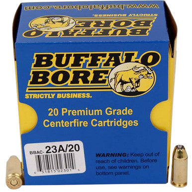 Buffalo Bore .40 S&W 23A20 Heavy Jacketed Hollow Point JHP 155 Grain