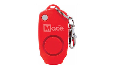 Mace Brand Personal Alarm Keychain, 130dB Shriek, Red 80739