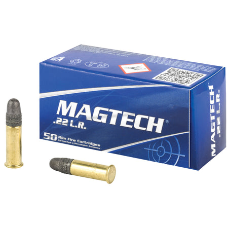 Magtech .22 Long Rifle Rimefire Ammo Rimfire Lead Round Nose Solid 40 grain 