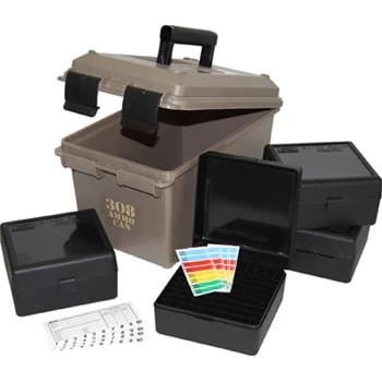 MTM ACC308 Plastic Ammo Storage Can .308 Win 400rd Dark Earth