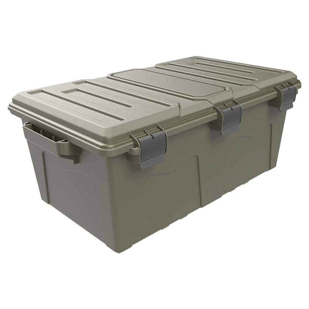 MTM Army Green Ammo Crate Utility Storage Box 52 Qt