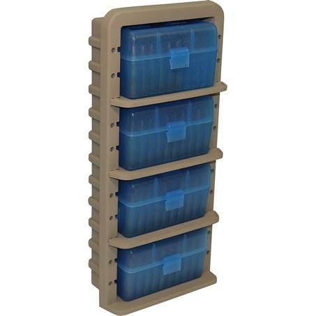MTM ARRS Modular Ammo Storage Rack with Four RS-50 Ammo Boxes