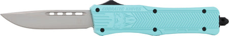 CobRaTec CTK1 Medium OTF Mint Blue 3" Drop Point Blade Knife