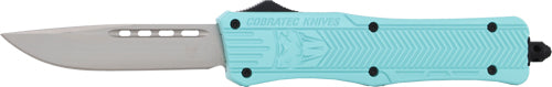 CobRaTec CTK1 Medium OTF Mint Blue 3" Drop Point Blade Knife