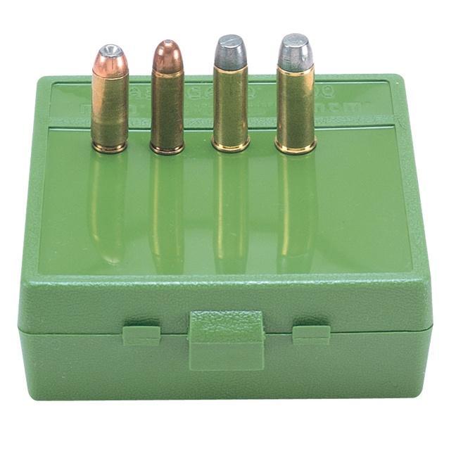 MTM P-64 Series Handgun Ammunition Storage Box .50 AE/.480 Ruger Green
