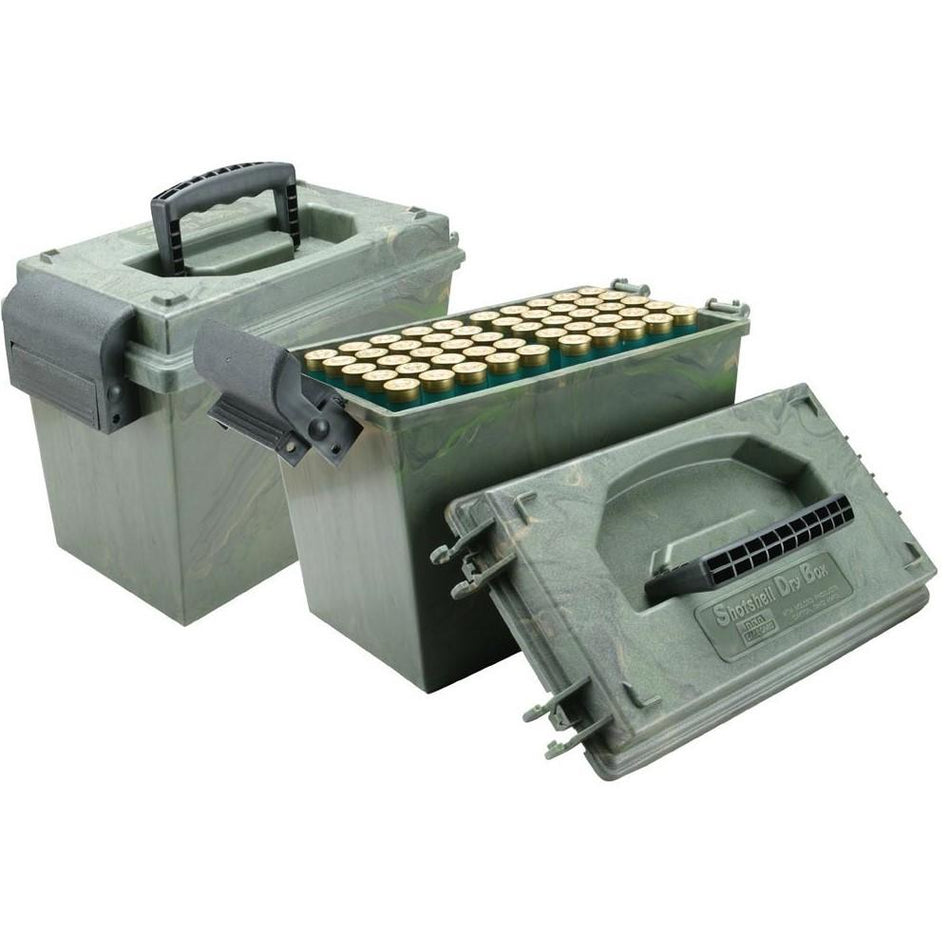 MTM 20 Gauge Shotshell Dry Box Up to 3", Wild Camo Pattern