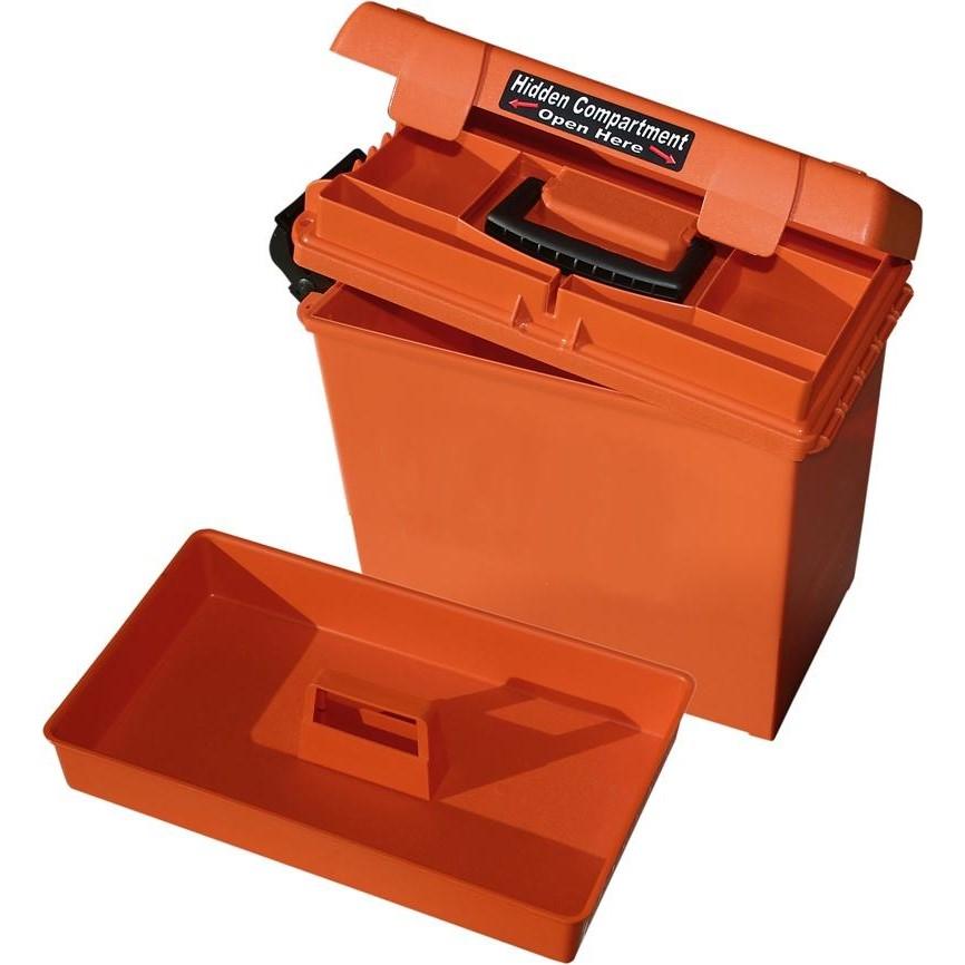 MTM Sportsmen's Plus SPUD Utility Dry Box Orange 15x8.8x13 Inch