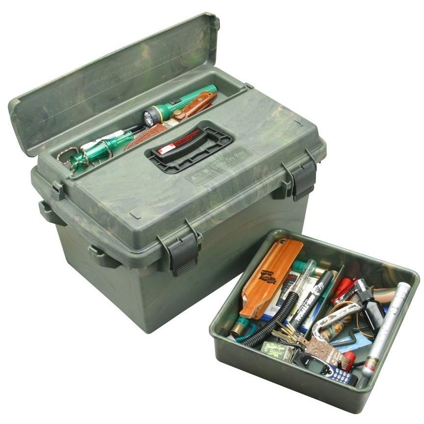 MTM SPUD6 Sportsmen's Utility Dry Storage Box Wild Camo 18.5x13x10