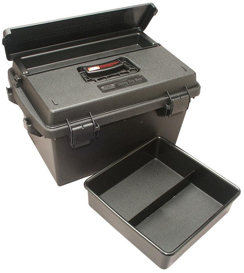MTM SPUD6 Sportsmen's Utility Dry Storage Box Black 18.5x13x10 Inch