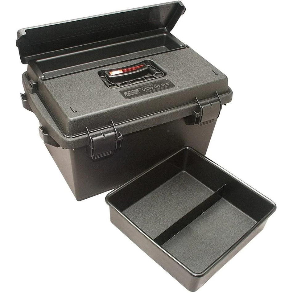 MTM SPUD6 Water-Resistant Sportsmen's Utility Dry Box Black
