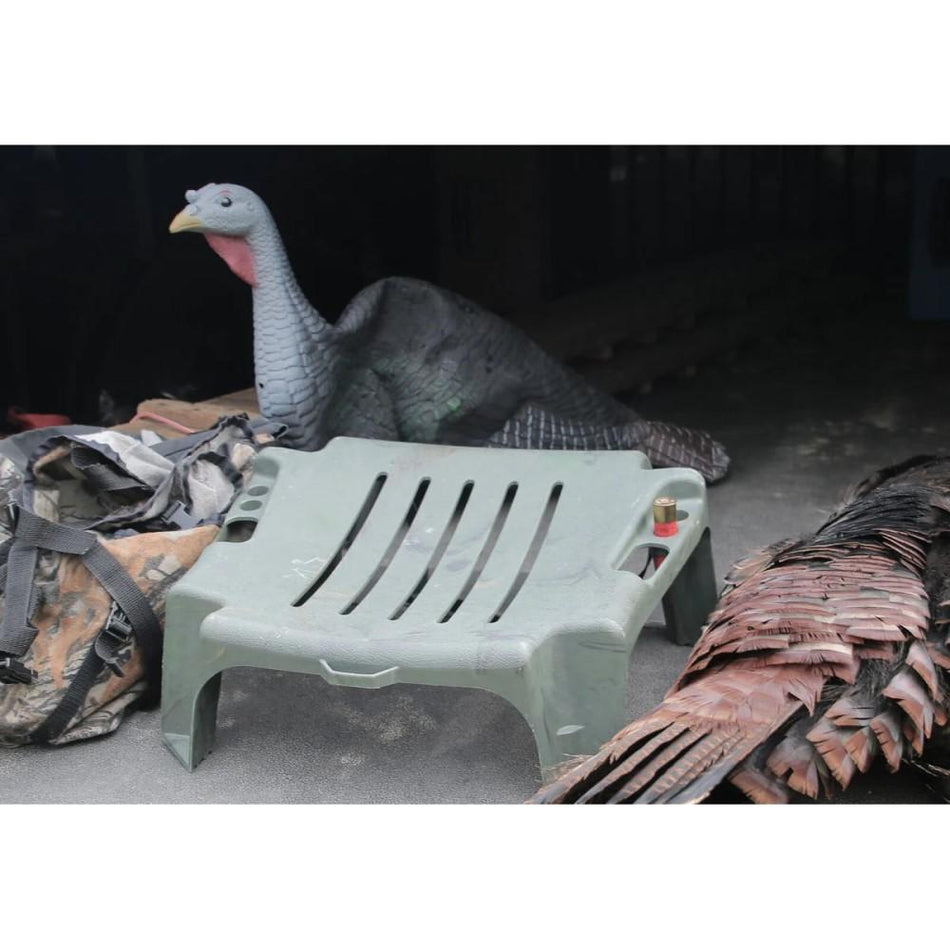 MTM Sportsman's Rump Rester Turkey Hunting Seat Forest Green