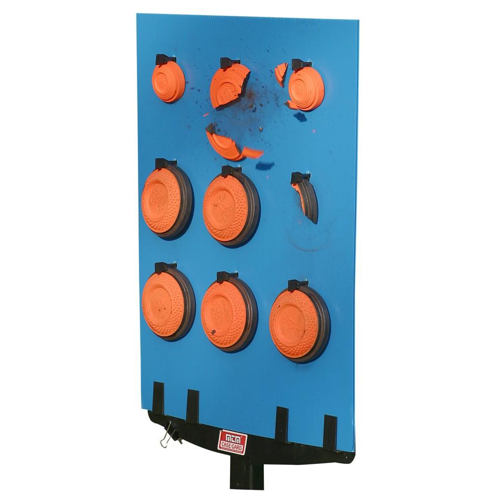 MTM Bird Board with 18 Easy-Load Clay Target Clips Blue Backer