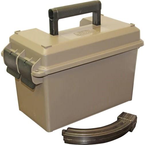 MTM 10/22 Extended Mag Storage Can Dark Grey
