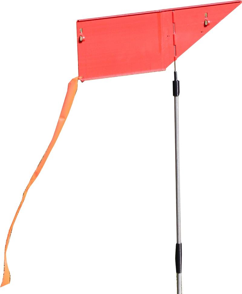 MTM Wind Reader Precision Shooting Range Flag Red