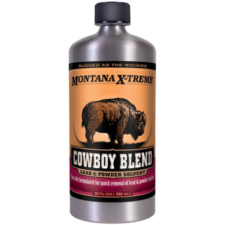 Montana X-Treme Cowboy Blend Lead & Carbon Solvent 20 oz Bottle