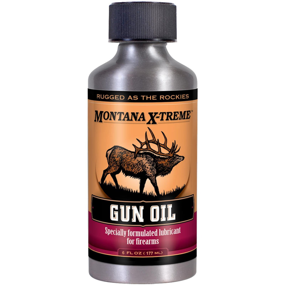 Montana X-Treme Firearm Lubricating Oil 6 oz Bottle