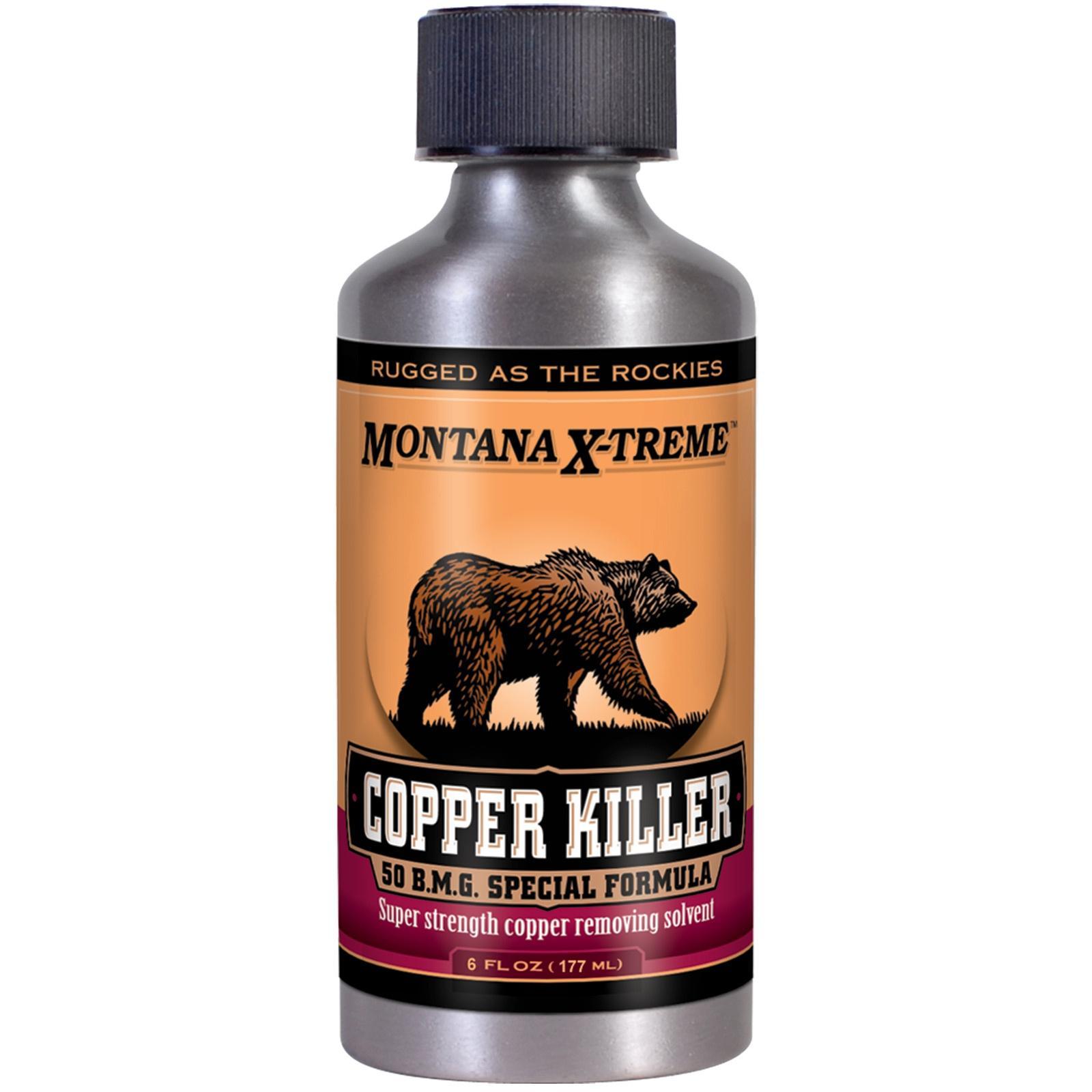 Montana X-Treme Copper Killer Firearm Bore Solvent 6 oz Bottle
