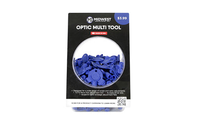 Midwest Industries MI-OMT-DISPLAY Optic Multi Tool Display, 150 Piece, Blue