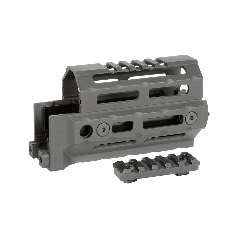 Midwest Industries AK Alpha Krink M-LOK Drop-In Handguard Black