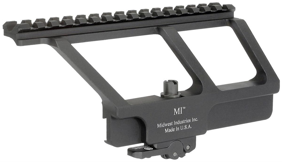 Midwest MI AK-47/AK-74 Side Railed Optic Scope Mount for Yugo Pattern Rifles
