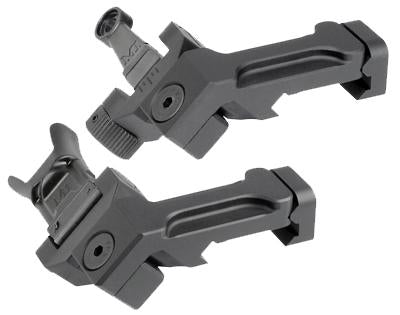 Midwest Industries MI 45-Degree Offset Rifle Sight Set - Front and Rear