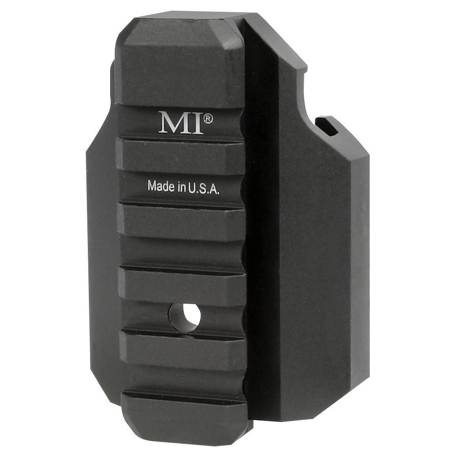Midwest Industries CZ Scorpion Stock Back Plate Mil-Spec Rail 6061 Aluminum Black