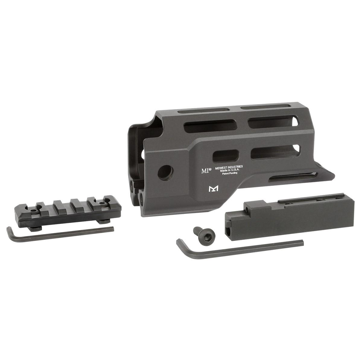 Midwest Industries 4.875" M-LOK Handguard for Ruger Charger Black