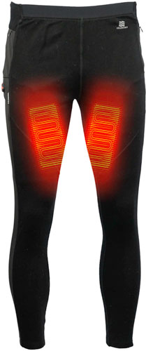 Mobile Warming Merino Heated Pants for Men Black Size XXL
